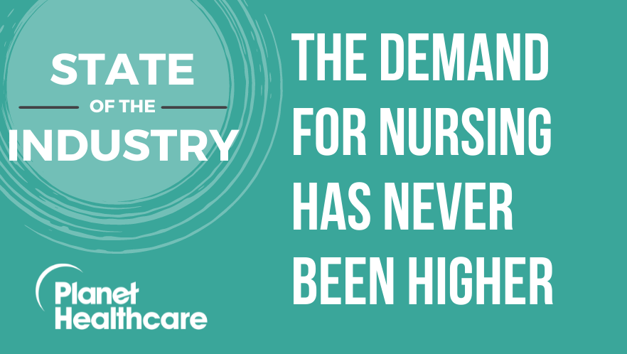 the demand for nurses has never been higher